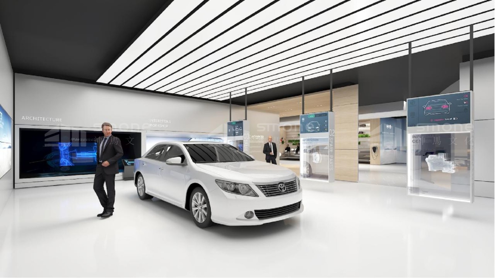 車企展廳如何靠設(shè)計年引流 20 萬采購商｜企業(yè)展廳設(shè)計｜神馬文化